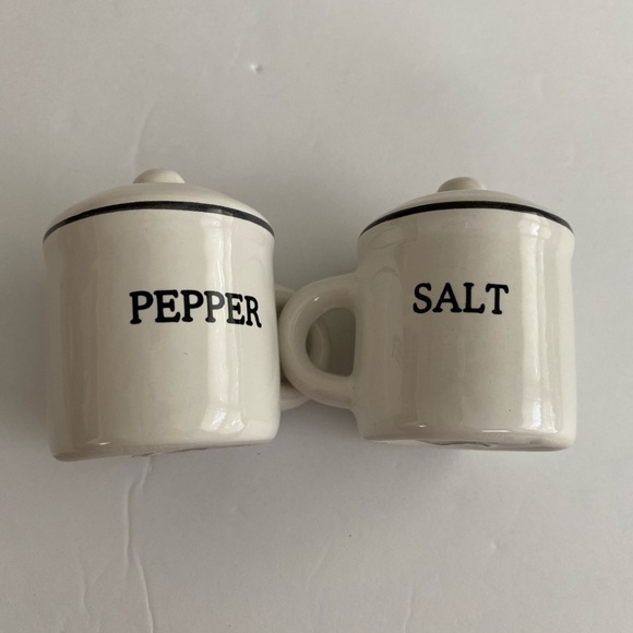 Tableware salt & pepper ceramic set - Picture 7 of 15